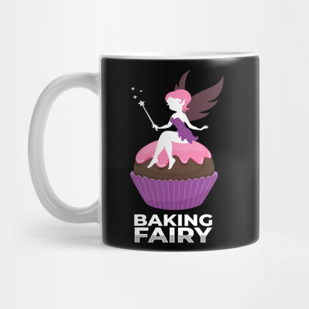 Baking Fairy Baker Cake Cupcake Fairy by MooonTees